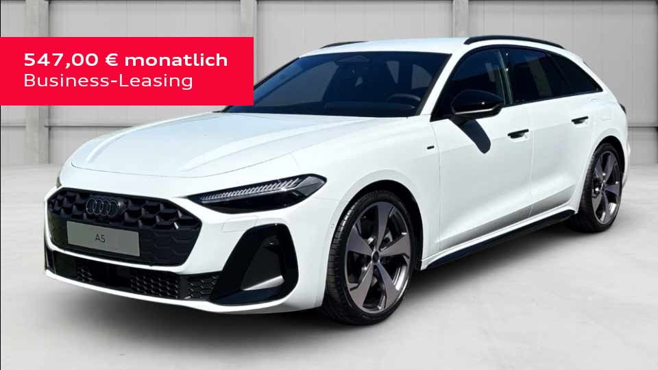 Audi A5 Avant e-hybrid ab 547,00 € monatlich
