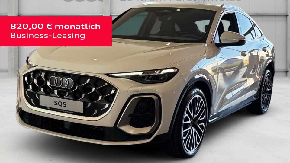 Audi SQ5 Sportback TFSI ab 820,00 € monatlich