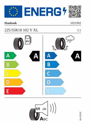 Reifenlabel Audi A6 Avant TDI quattro