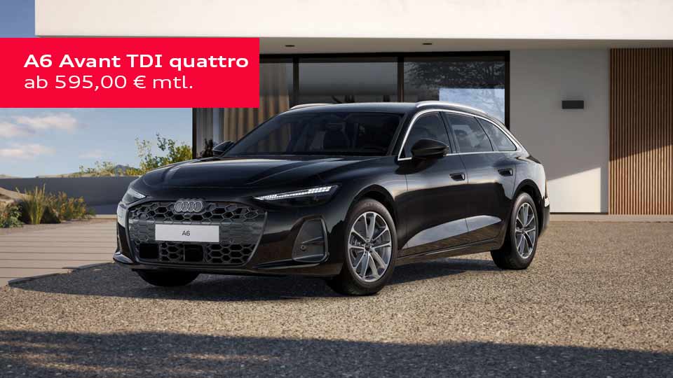 Audi A6 Avant TDI quattro ab 595,00 € monatlich