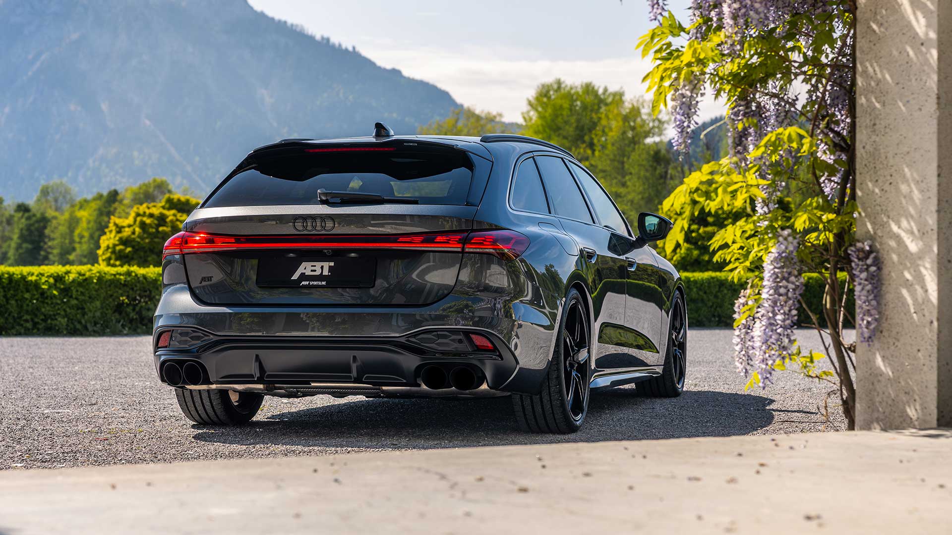 Abt S5 Avant, Heckansicht