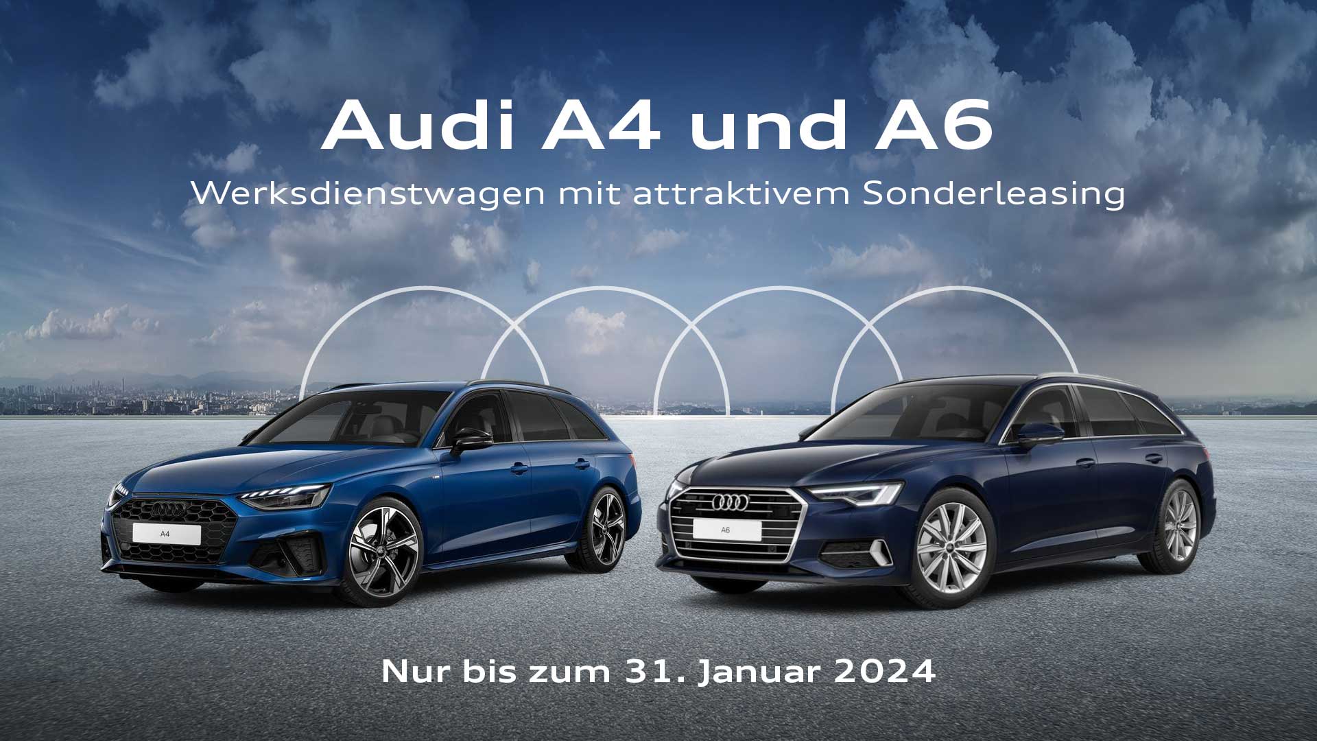 Sonderleasing für Audi A4 & Audi A6