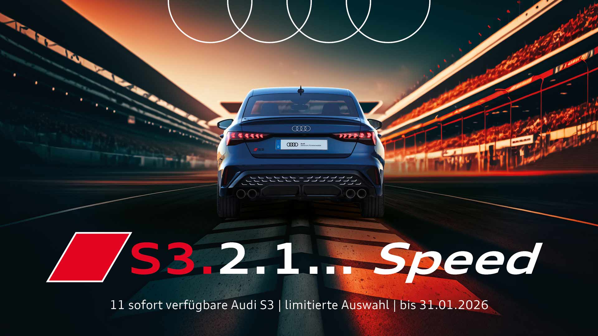 Sportlich ins Jahr 2026: Audi S3 Aktionsangebote für sofort verfügbare Gebrauchtwagen