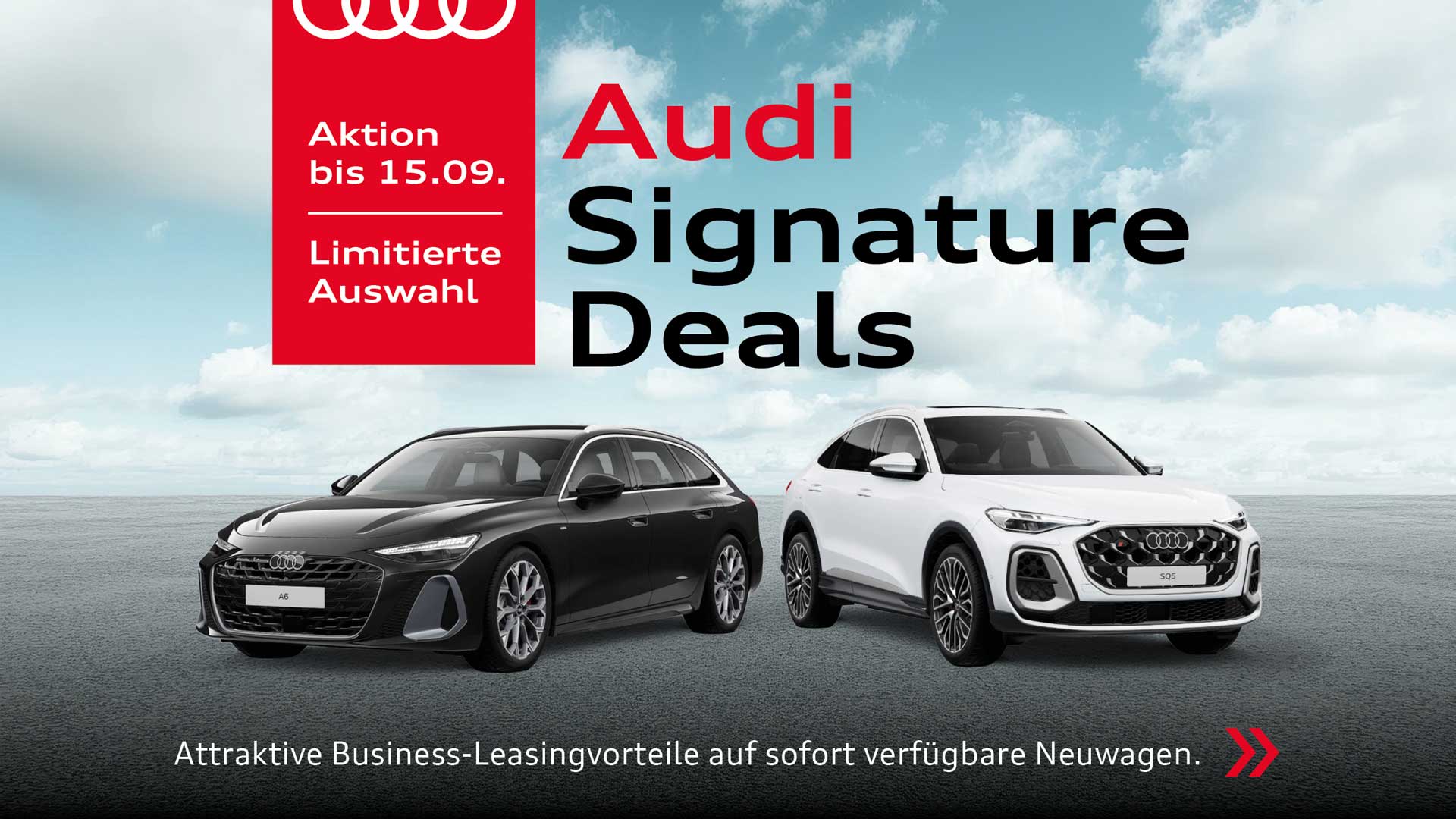 Audi Lagerwagen Signature Deals