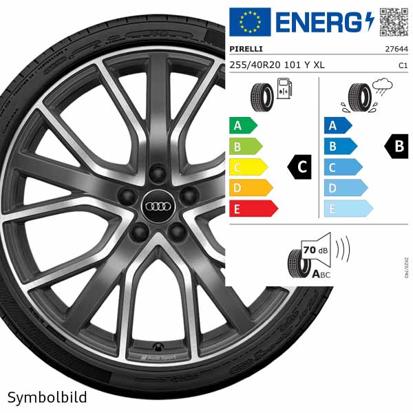 Sommerrad Audi 5-V-Speichen-Stern für Audi A6 (2019-2025)