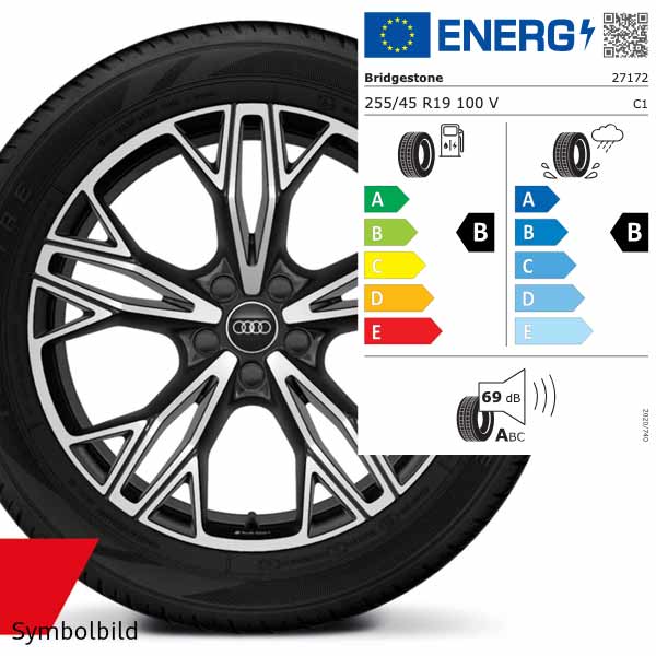 Sommerrad Audi Sport 5-Doppelspeichen-Peak für Audi Q3 (2026)